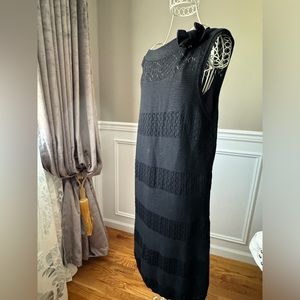 Red Valentino Bateau Neckline Knee-Length Dress Size-XL